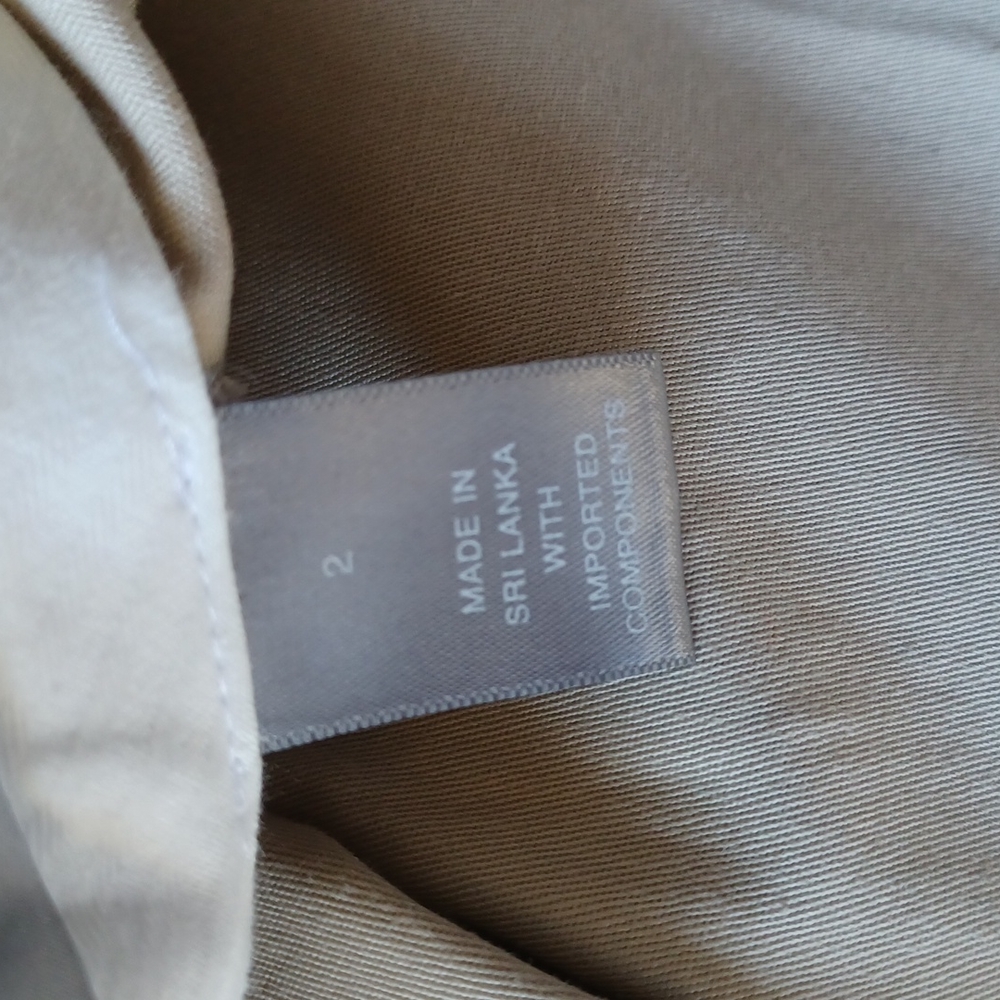 Liz Claiborne "Audra" Cotton Capri- Sz. 2 - Picture 6 of 8